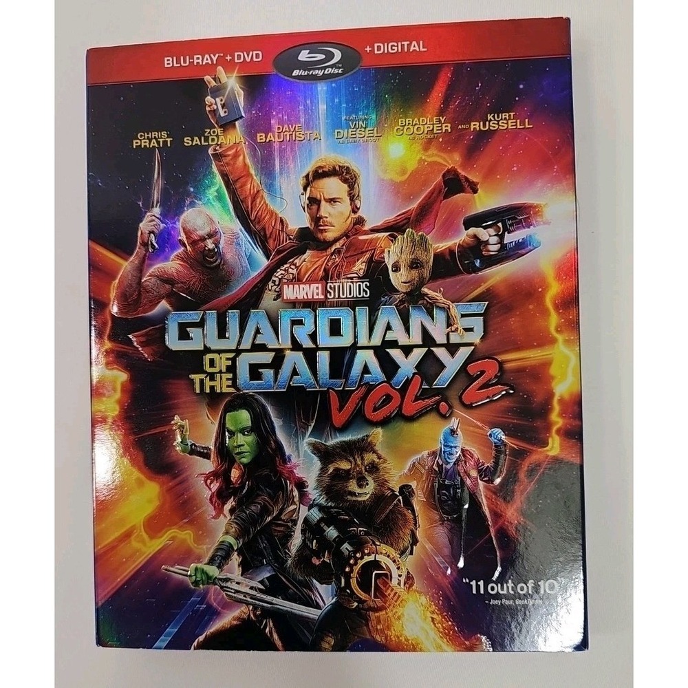 Guardians of the Galaxy: Volume 2 (Blu-ray, 2017) NEW SEALED~ PLUS DIGITAL